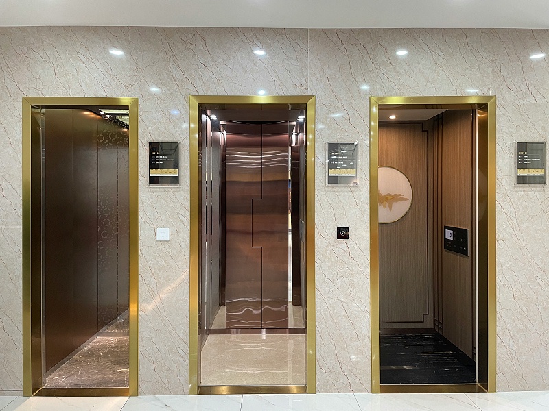 别墅电梯，轿厢装饰，嘉立电梯