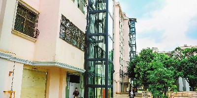 这个老旧小区成片化、规模化加装电梯